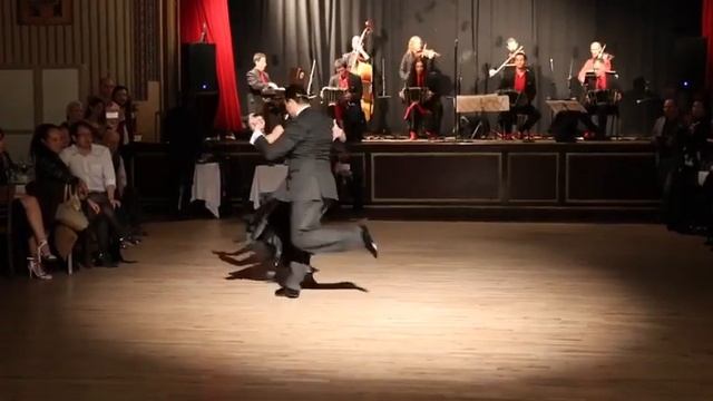 Andres Bravo & Sarita Apel, Loca with La Juan D'Arienzo @ Astoria Tango Club, Argentine Tango смотреть онлайн