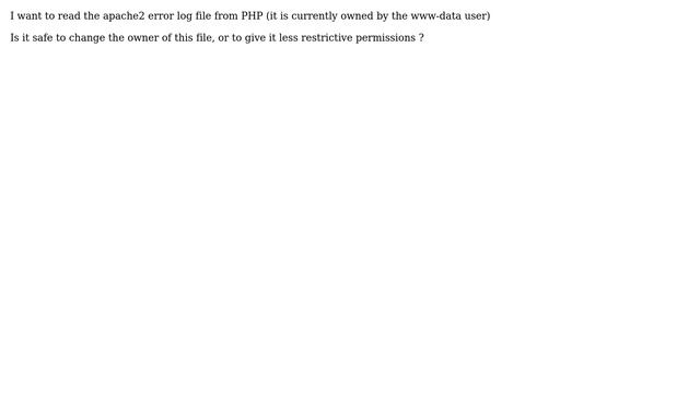 DevOps & SysAdmins: Reading Apache error log from PHP смотреть онлайн