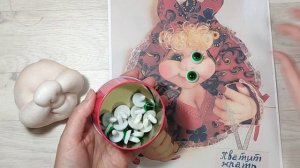 Копирую куклу! Магнит на холодильник, чтобы не жрать! Кукла из капрона своими руками - Солоха. DIY