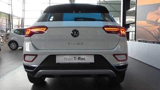 New Volkswagen T-ROC 2022 (FACELIFT) - LED lights PLUS & digital cockpit views (STYLE version) смотреть онлайн