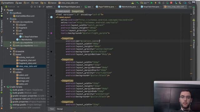 Android App Tutorials - Build Snapchat Ep. 3 - TabLayout UI смотреть онлайн
