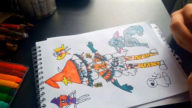 SPEEDDRAW разговорное видео.  Goblincore