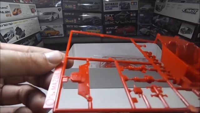 Mazda RX-8 Type S 1/24 Fujimi - Unboxing смотреть онлайн