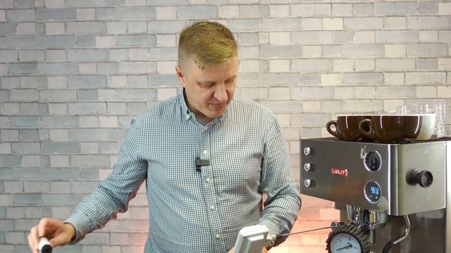Реальные показатели температуры и давления в рожковой кофемашине Lelit Kate PL82T