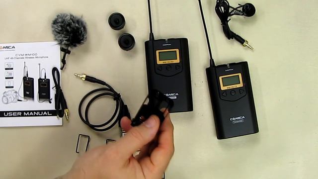 BEST UHF Omnidirectional Wireless Lavalier Microphone System Comica CVM-WM100 REVIEW смотреть онлайн