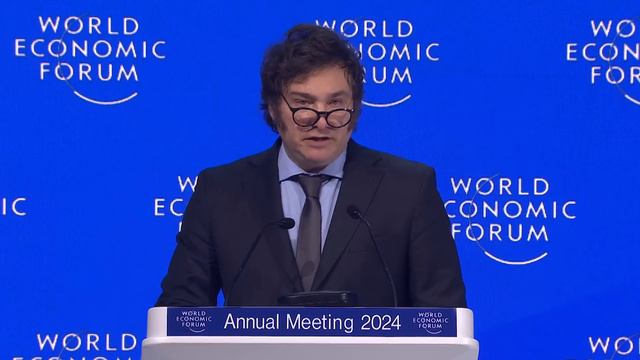 Javier Milei Addresses World Economic Forum In Davos | FULL SPEECH