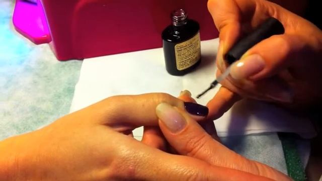 Гелевое Покрытие ногтей SHELLAC в студии "TY Beauty Time" смотреть онлайн