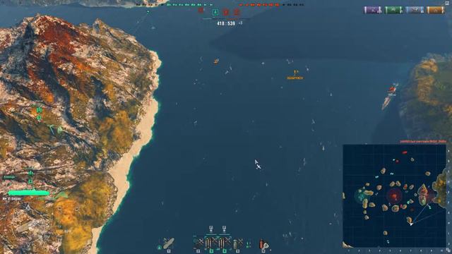 World of Warships авианосец США Saipan 04.23.2015.2 смотреть онлайн