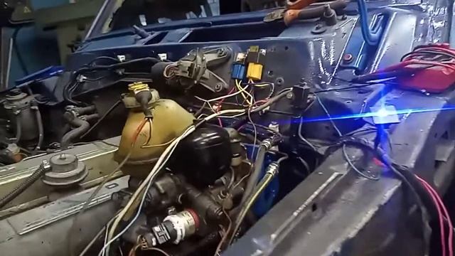 Гидроблок Ford Scorpio в Nissan Patrol Y60, часть3. смотреть онлайн