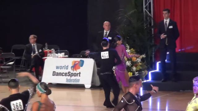 Eric Testa Federica Brezzo Cha Cha Rimini Open смотреть онлайн