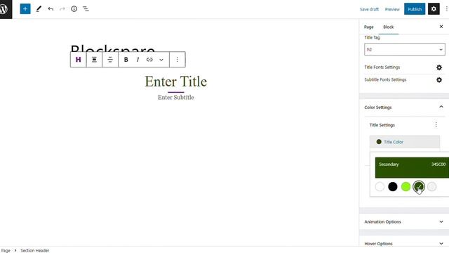 How to insert and design Section Header Block in WordPress Gutenberg Editor? смотреть онлайн