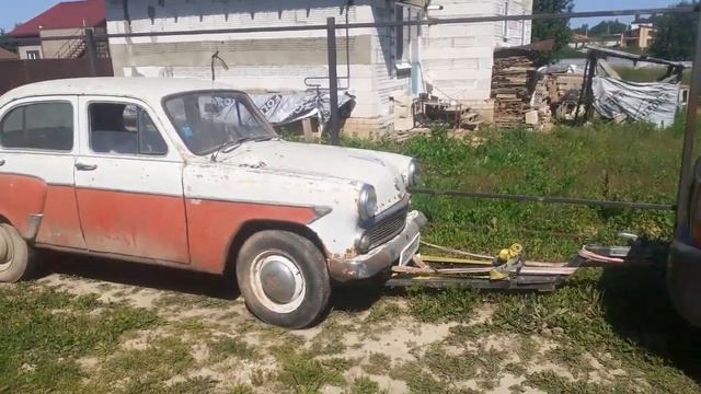 Москвич-407. Первый из моих Москвичей. смотреть онлайн