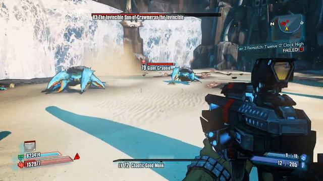 Borderlands 2 : OP8 Salvador v Son of Crawmerax : 1:57 (WR) смотреть онлайн
