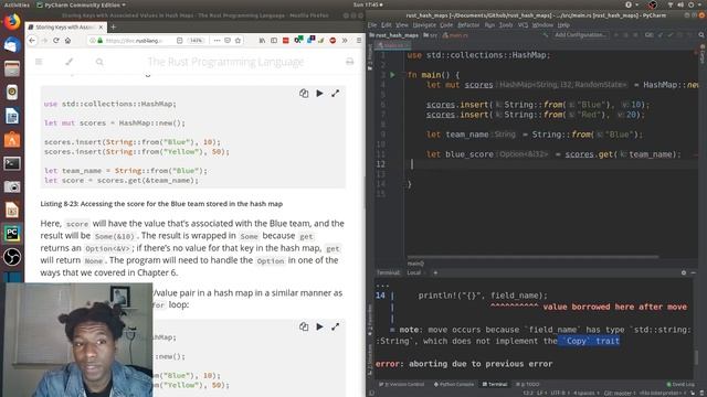 Rust: Common Collections Part 3 (Hash Maps) смотреть онлайн