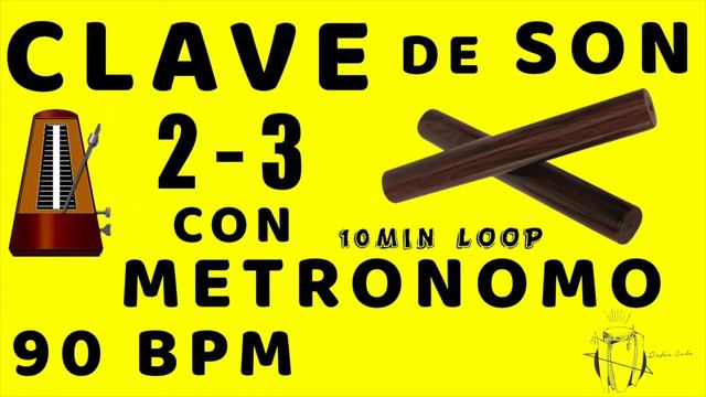 90 BPM METRONOME - SON CLAVE 2 - 3 смотреть онлайн