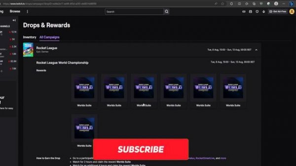 HOW TO LINK ROCKET LEAGUE ACCOUNT TO TWITCH | ROCKET LEAGUE TWITCH DROPS