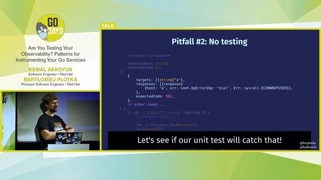 Are You Testing Your Observability? Patterns for Instrumenting Your Go Services | Kemal & Bartłomie смотреть онлайн