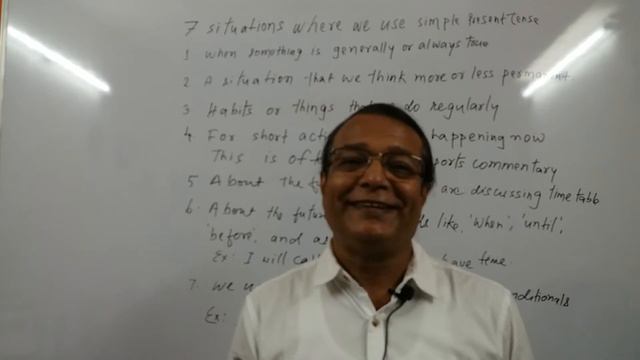 7 Situations Where We Use Simple Present Tense - Learn English With Satish Rawal смотреть онлайн