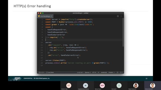 Rolling Scopes School Lithuania. Node.js. Part 3 смотреть онлайн