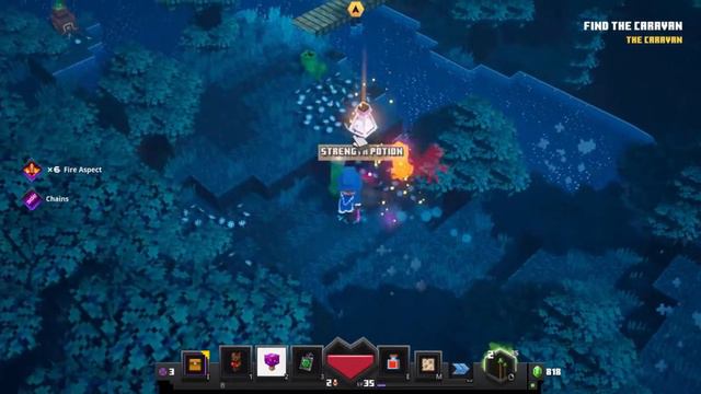 Creeper Woods : Minecraft Dungeons Gameplay смотреть онлайн