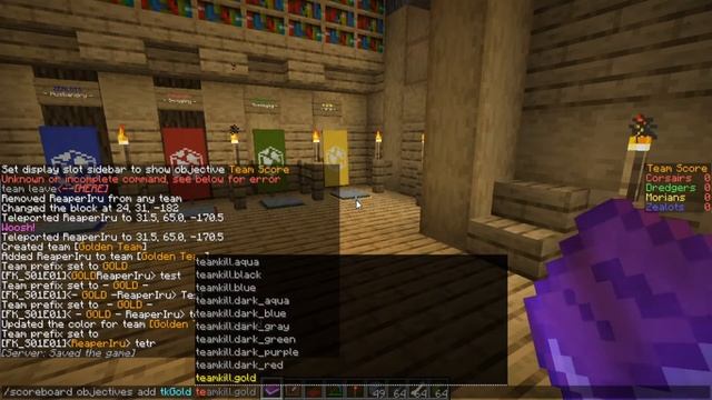 How to create a team in Minecraft смотреть онлайн