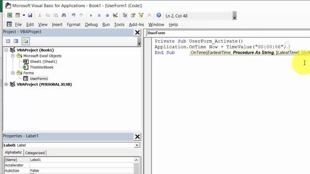 Excel VBA How to Show UserForm When Excel File Opens смотреть онлайн