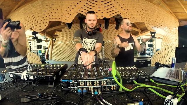 Rinkadink Vs Element | Ozora Festival 2017 | By Up Audiovisual FULL SET
