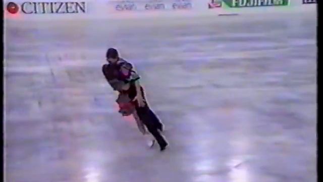 Ekaterina Davydova & Roman Kostomarov RUS - 1996 World Junior Championship FD