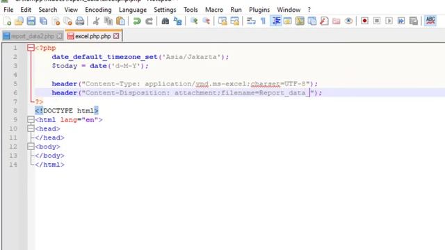 EXPORT DATA DARI DATABASE KE EXCEL "REPORT DATA" PART - 3 ‼️ END ‼️ смотреть онлайн