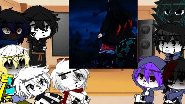 Sans A'us react to blue as nezuko смотреть онлайн