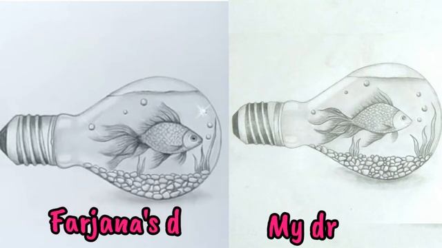 I recreated farjana drawing academy drawings ||farjana inspired || Izza Arts ||pencil sketch || dra смотреть онлайн