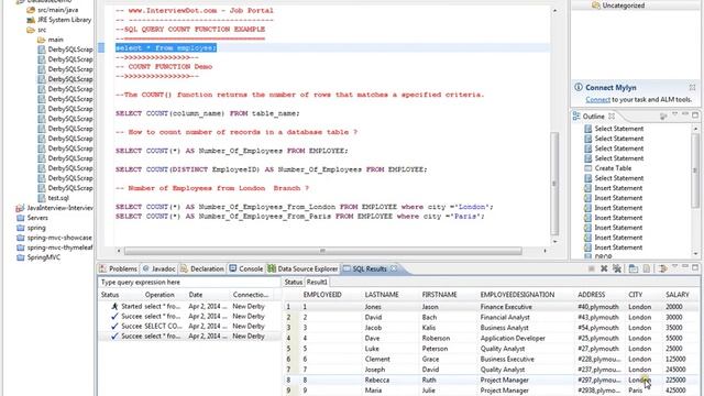 How to count number of records in a database table смотреть онлайн