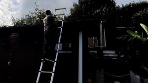 Телескопическая лестница 3.80м на дачу обзор