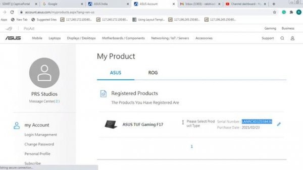 #Asus#Product#Registration