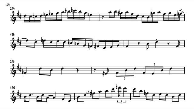"Bye George" - Michael Brecker - 🎷Alto Sax Transcription 🎷 смотреть онлайн