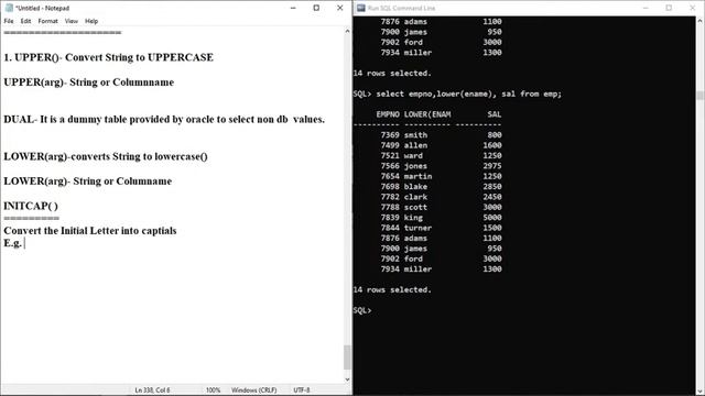 #61 Oracle Tutorials | String Built In Functions In Oracle by Mr. Alok смотреть онлайн