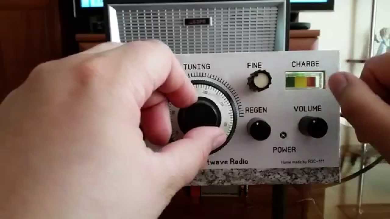 Clone MFJ-8100 (могиканин, регенеративный приемник) прием вещательных АМ станций смотреть онлайн