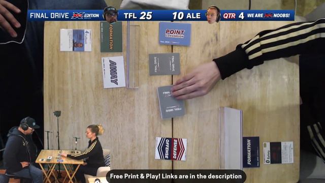 Final Drive (XFL Edition) Card Game - 7. Gameplay смотреть онлайн