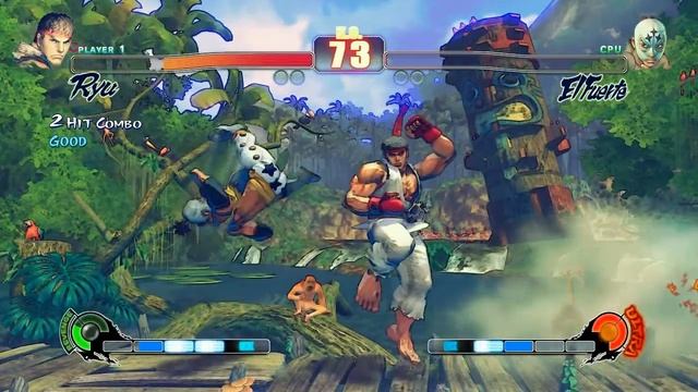Street Fighter IV on ECS GT240 512MB GDDR5 смотреть онлайн