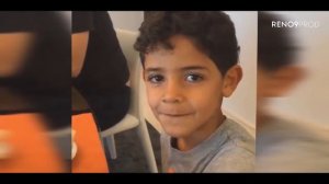 Cristiano Ronaldo и его сын 2.