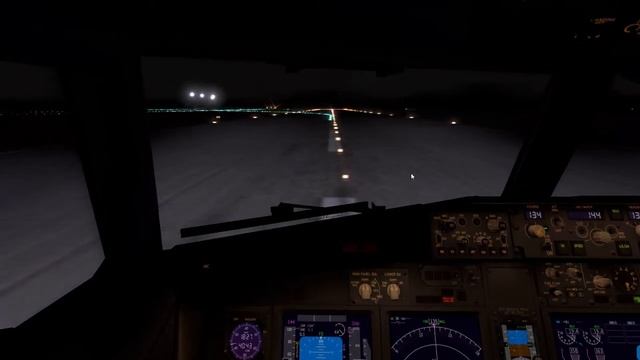 Boeing 737-800 (zibo) / Landing UUDD / X-plane 11