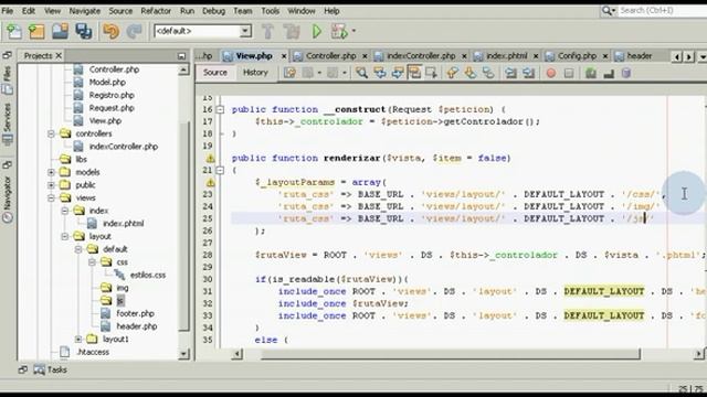 03 - PHP:POO+MVC - Crear un framework básico (vistas y layout) смотреть онлайн