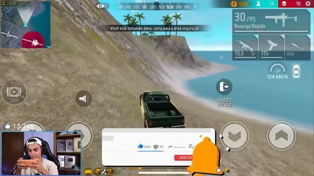 FREITAS SE IMPRESSIONOU COM NOVO PERSONAGEM RYDER - free fire смотреть онлайн