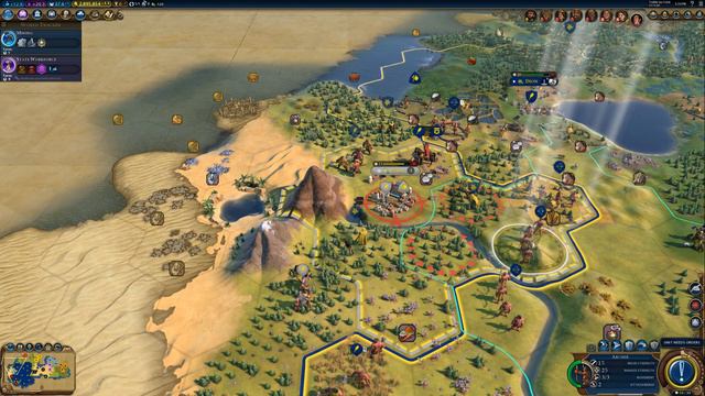 Civ VI Gran Colombia Domination Deity Huge Detailed Continents Marathon Blowing 3 Million Gold! 8 смотреть онлайн