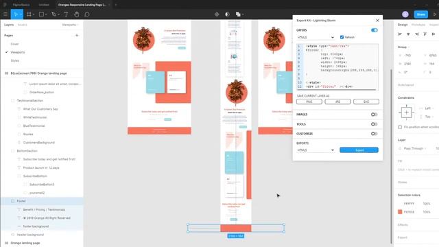 Full Screen Website Backgrounds with HTML and Figma смотреть онлайн