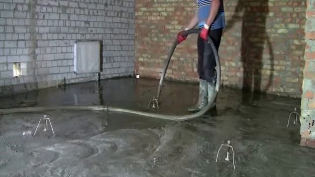 Стяжка пола с пластификатором С 3 и СНВ смотреть онлайн