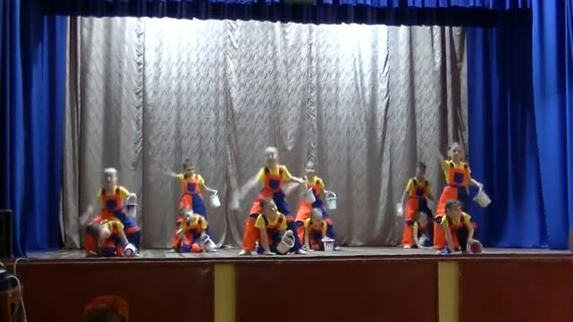 Аквамарин детский танец (children's dance) Маленькие строители смотреть онлайн