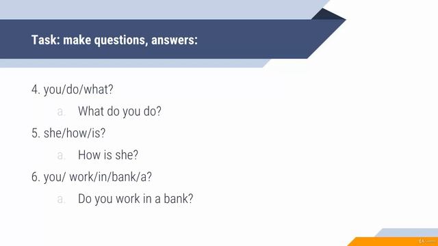 33 EXERCISE WH questions смотреть онлайн