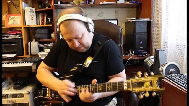 Alexey Markelov - Driving (Schecter Synyster Custom-S BLK GOLD Sustainiac) смотреть онлайн