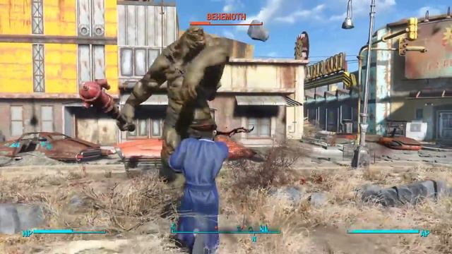 Playing Fallout 4 like Dark Souls смотреть онлайн